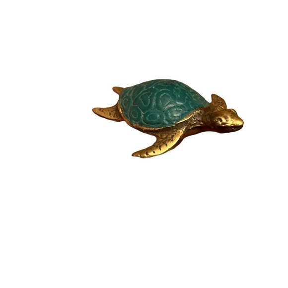 Turtle desk trinket of paper weight - Picture 3 of 6